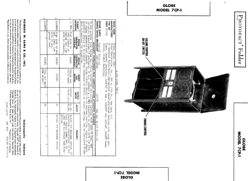 7CP-1 ; Globe Electronics, (ID = 496325) Radio