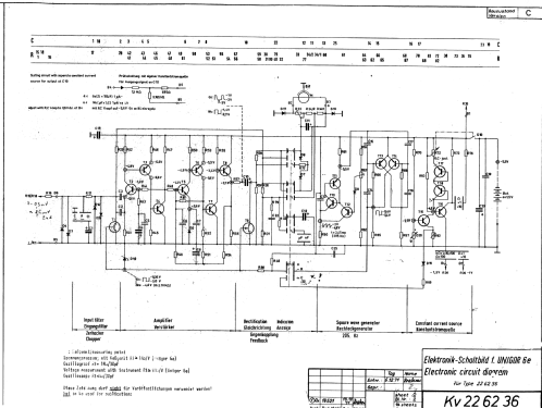 Unigor 6e Type 226236; Goerz Electro Ges.m. (ID = 2771042) Ausrüstung