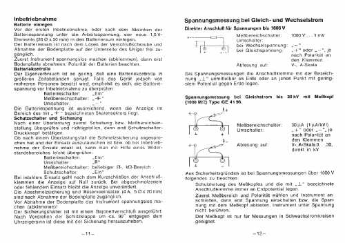 Unigor 6eP 226236.74; Goerz Electro Ges.m. (ID = 1369747) Ausrüstung