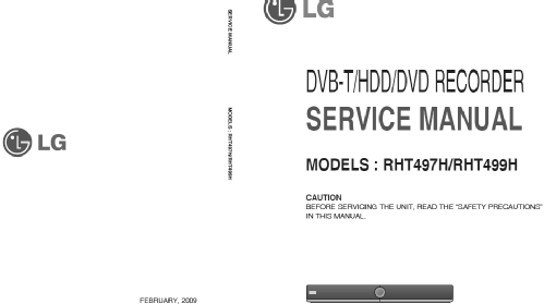 DVB-T HDD / DVD Recorder RHT497C; Gold Star Co., Ltd., (ID = 2564062) DIG/SAT