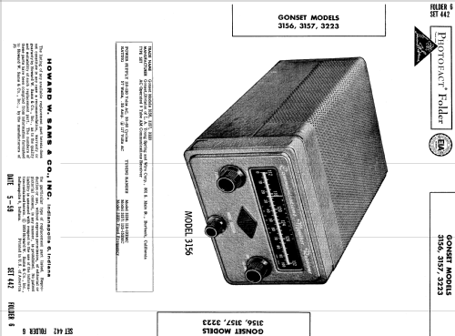 3156 ; Gonset Inc., (ID = 698472) Radio