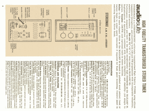 Stereomax ; Goodmans Industries (ID = 2076937) Radio