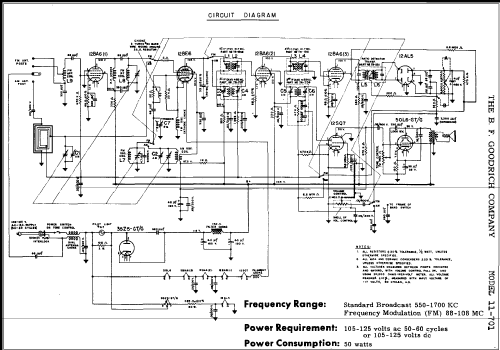 11-701 ; Goodrich, B.F.; (ID = 288115) Radio