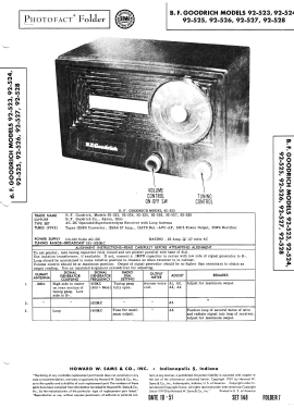 92-527 ; Goodrich, B.F.; (ID = 2964296) Radio