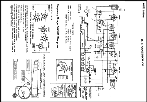 R655-W ; Goodrich, B.F.; (ID = 463397) Radio