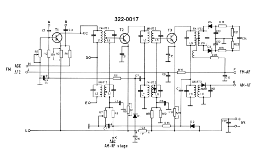 3-stufiger Transistor-AM/FM-ZF-Verstärker 322-0017; Görler, J. K.; (ID = 1714171) mod-past25