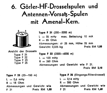 HF-Drossel F22; Görler, J. K.; (ID = 794964) Radio part