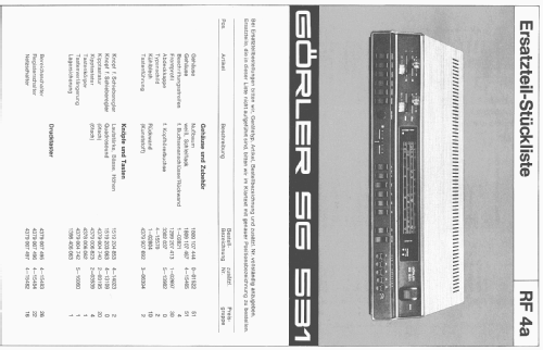 SG531; Görler, J. K.; (ID = 1953874) Radio