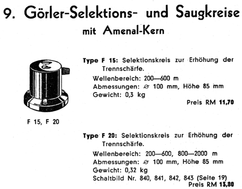 Sperr- und Selektionskreis F20; Görler, J. K.; (ID = 794973) mod-past25