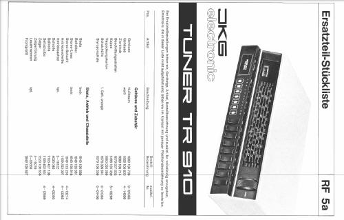 TR910; Görler, J. K.; (ID = 1954457) Radio