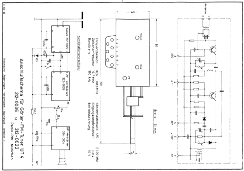Transistor-UKW-Tuner 312-0036; Görler, J. K.; (ID = 1724020) mod-past25