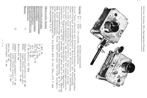 UKW-Variometer-Tuner 311-0067; Görler, J. K.; (ID = 1712999) mod-past25