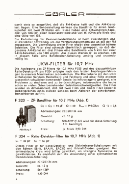 ZF-Bandfilter F324; Görler, J. K.; (ID = 2748622) Radio part