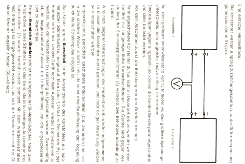 Konstanter ; Gossen, P., & Co. KG (ID = 1640231) Equipment