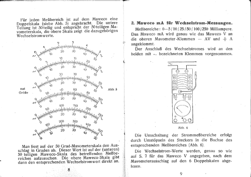 Mavometer ; Gossen, P., & Co. KG (ID = 1262230) Ausrüstung