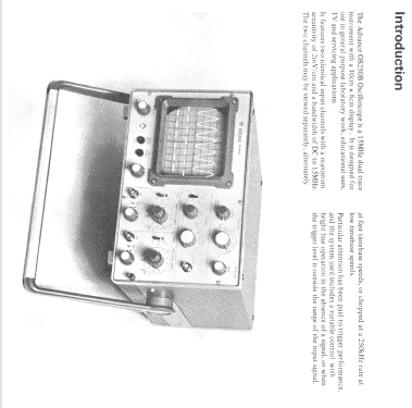 Oscilloscope OS-250B; Gould Advance Ltd.; (ID = 1159526) Equipment