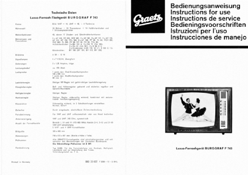 Burggraf F743; Graetz, Altena (ID = 2218109) Television