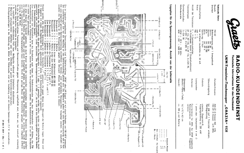 Grazia 1131; Graetz, Altena (ID = 533866) Radio