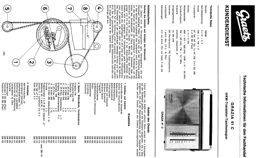 Grazia 41C; Graetz, Altena (ID = 332175) Radio