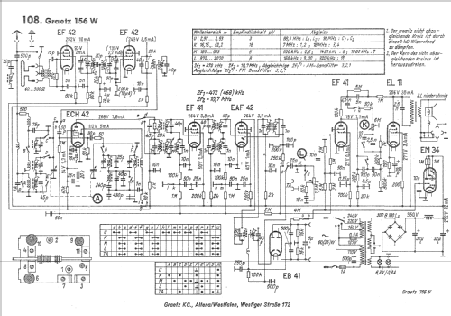 Gross-Super 156W; Graetz, Altena (ID = 598833) Radio