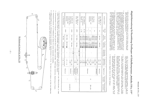 Melodia 519; Graetz, Altena (ID = 1981014) Radio