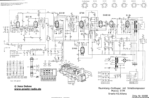 Musica 517K; Graetz, Altena (ID = 124783) Radio