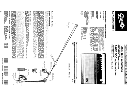 Page 300 automatic 521403; Graetz, Altena (ID = 1873011) Radio