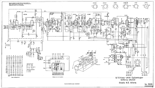 Sinfonia 4R/422; Graetz, Altena (ID = 364246) Radio