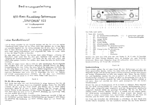 Sinfonia 522; Graetz, Altena (ID = 51106) Radio