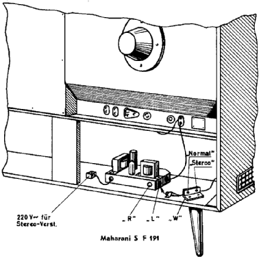 Stereo-Zusatzverstärker 605; Graetz, Altena (ID = 49076) Ampl/Mixer