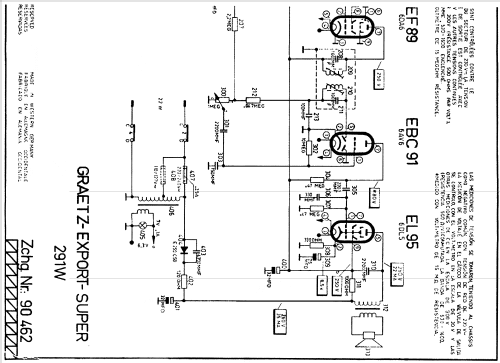 Super 291-W; Graetz, Altena (ID = 705084) Radio