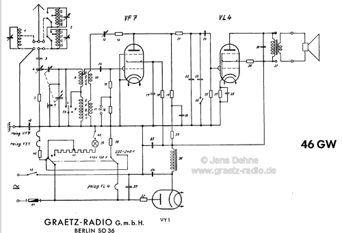 46GW; Graetz Radio, Berlin (ID = 78386) Radio