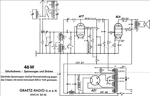 46W; Graetz Radio, Berlin (ID = 560621) Radio