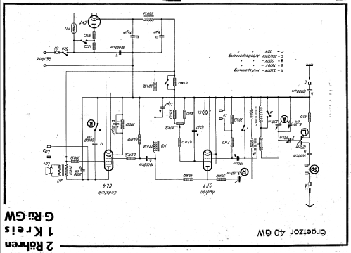 Graetzor 40GW; Graetz Radio, Berlin (ID = 14204) Radio