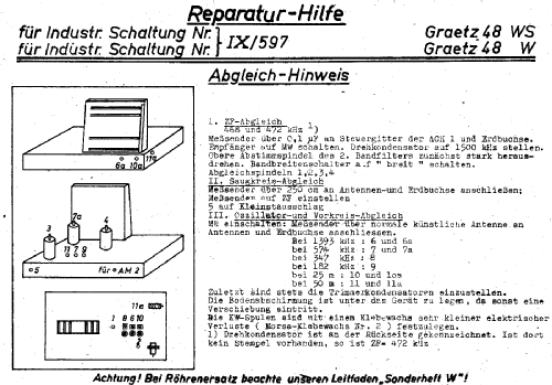 Super 48WS; Graetz Radio, Berlin (ID = 2088996) Radio