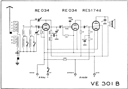 VE301B; Graetz Radio, Berlin (ID = 1209053) Radio