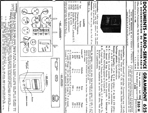 625; Grammont Radiofotos, (ID = 231140) Radio