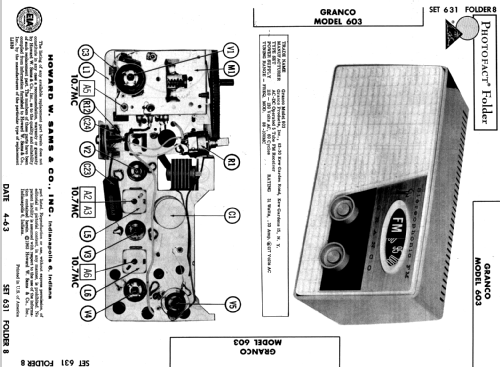 603 ; Granco Products, Inc (ID = 674021) Radio