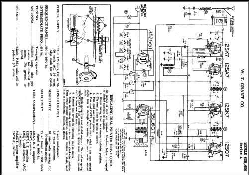 606 ; Grant Company, W.T. (ID = 463671) Radio