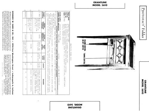 Grantline 5610 ; Grant Company, W.T. (ID = 957177) Radio