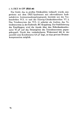 Deutscher Kleinempfänger 1938 DKE38; Grassmann, Peter, (ID = 3057477) Radio