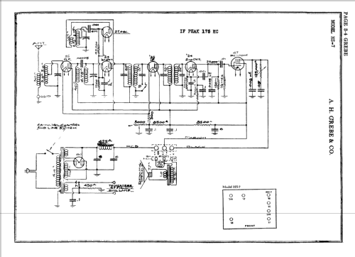 HS7; Grebe, A.H. & Co.; (ID = 60126) Radio