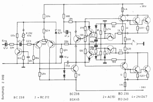 120 Watt Einschub ; FG Elektronik, Franz (ID = 1682159) Ampl/Mixer