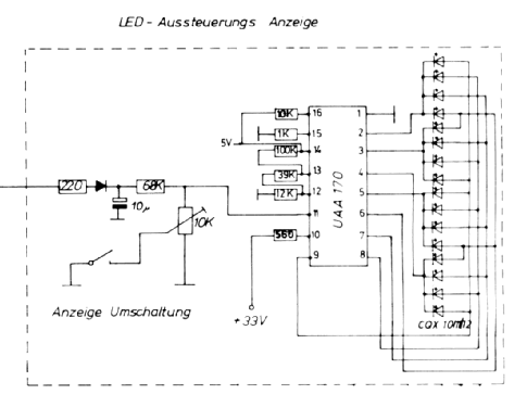 LED-Skala Nr. 7411; FG Elektronik, Franz (ID = 2217327) Bausatz