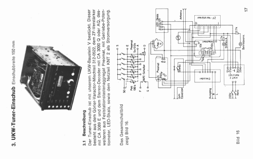 UKW-Tuner-Einschub Standard ; FG Elektronik, Franz (ID = 1641304) Radio