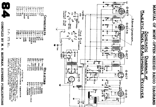 Majestic 66 ; Grigsby-Grunow - (ID = 675246) Car Radio