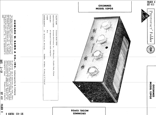 10PG8 ; Grommes Precision (ID = 644361) Ampl/Mixer