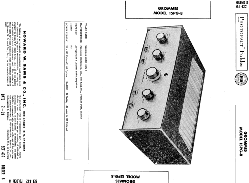 15PG-8 ; Grommes Precision (ID = 643842) Ampl/Mixer