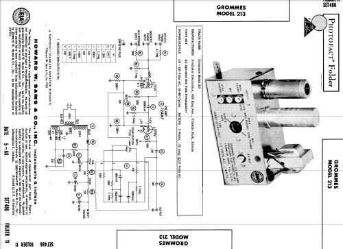 213 ; Grommes Precision (ID = 563247) Ampl/Mixer