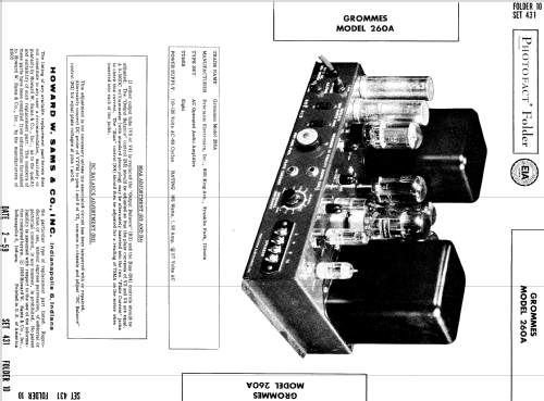 260A ; Grommes Precision (ID = 645477) Ampl/Mixer